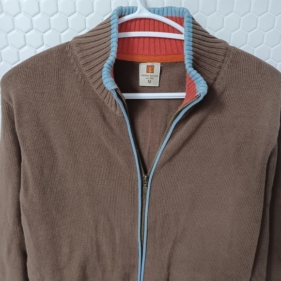 Coronel Tapiocca zip up cardigan sweater - Picture 3 of 5